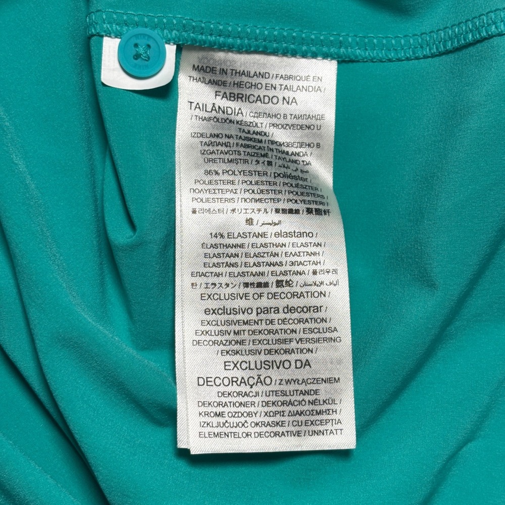 Miami Dolphins Nike‎ Dri Fit Mens L Team Issued Polo Shirt NFL On Field Football - Picture 8 of 8